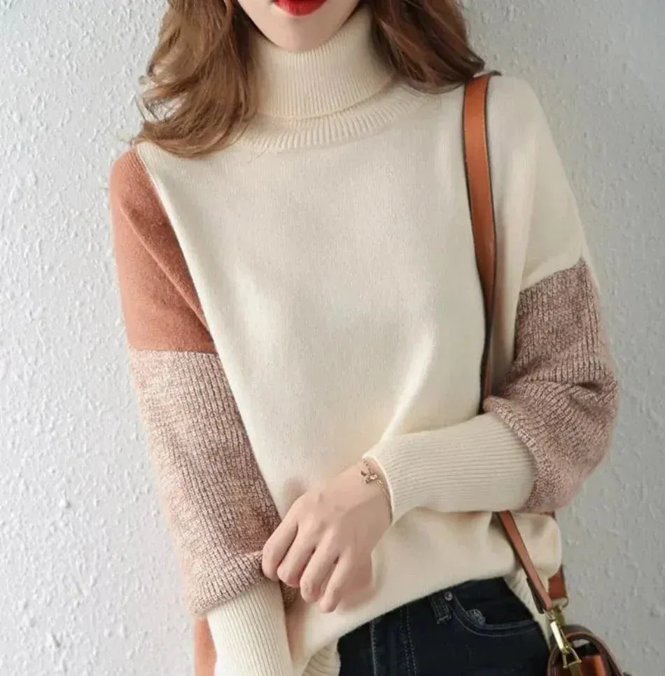 Mislori | Pullover mit Patchwork-Muster